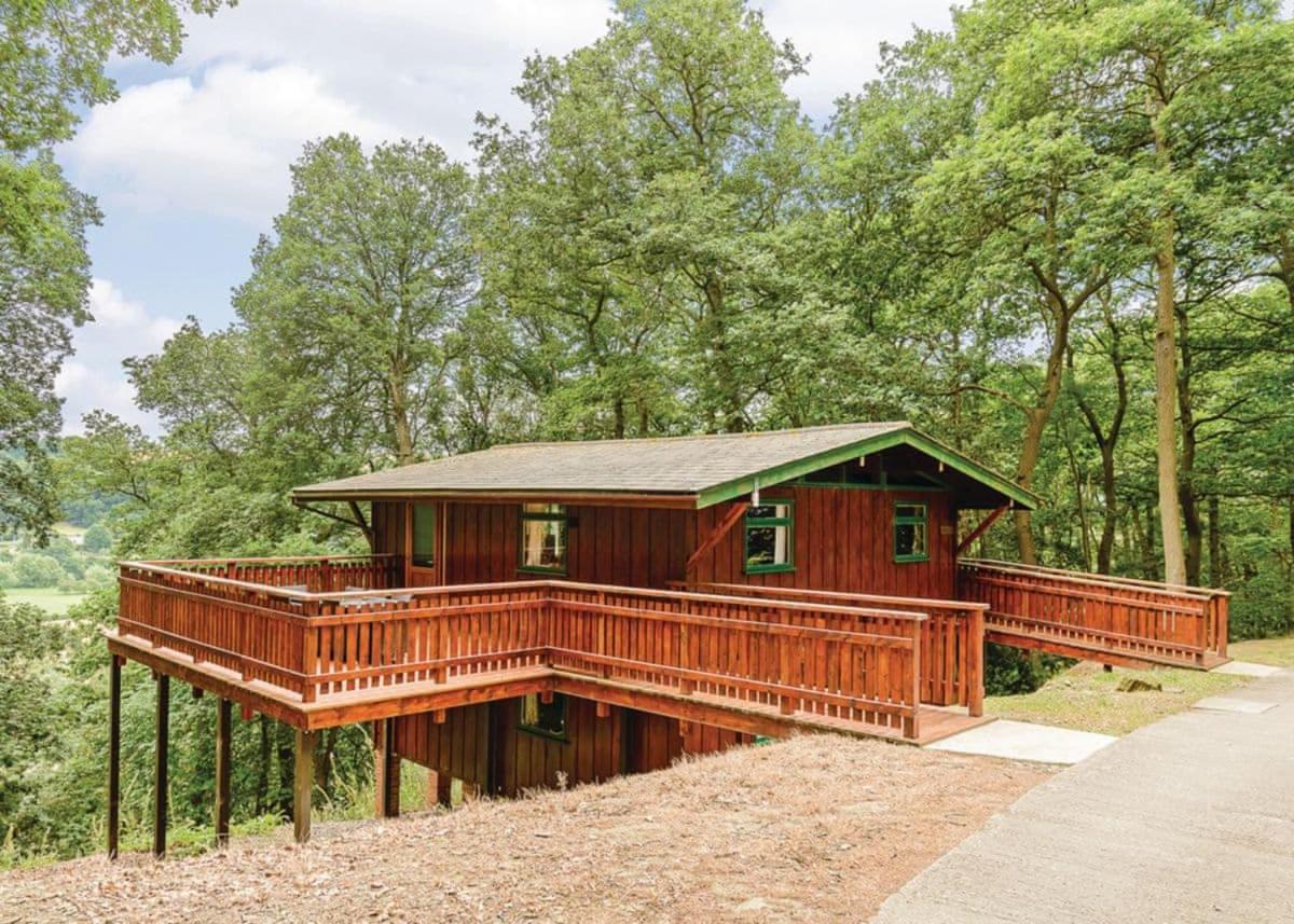 Penllwyn Lodges Montgomery Esterno foto